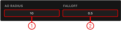 Ambient Occlusion Settings