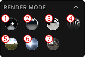 Render Mode Button